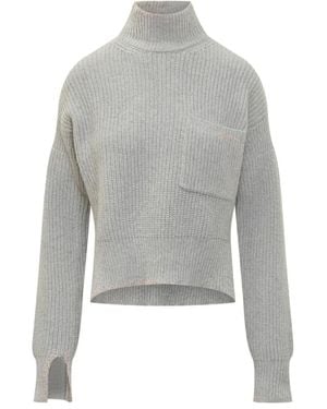 Marni Grauer Rollkragenpullover