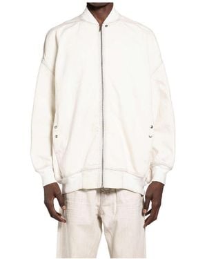 Rick Owens Zip-Throughs - Blanco