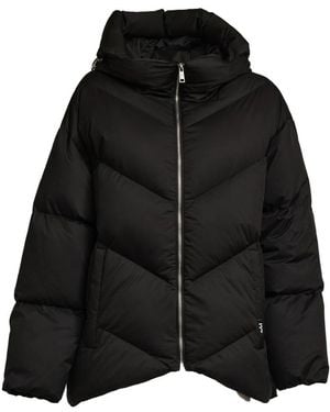 Add Hoodie Daunenjacke - Schwarz