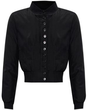 McQueen Bomber Jackets - Negro