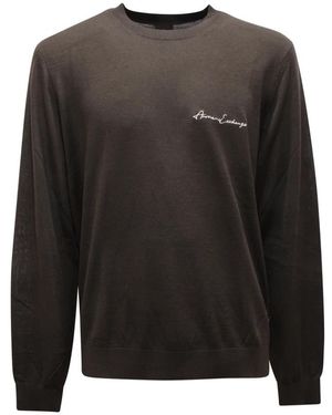 Armani 8Nzm5A Zm1Yz Rundhals-Pullover - Schwarz
