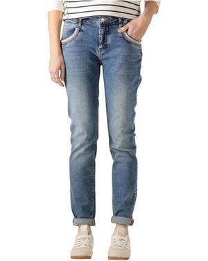 Mos Mosh Slim Fit Jeans - Blue