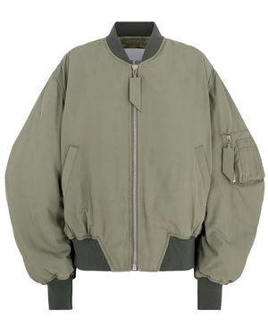 The Attico "Anja' Bomber" - Green