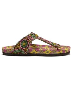 Maliparmi Flip Flops - Brown
