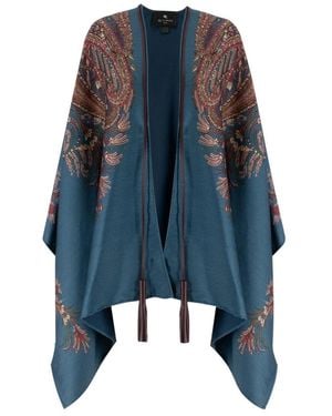 Etro Capes - Blue