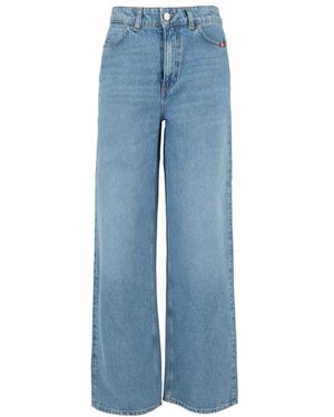 AMISH Linda Wijde Jeans - Blauw