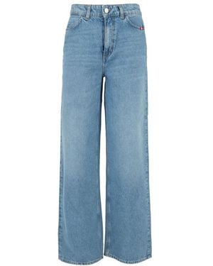 AMISH Wide Jeans - Blau