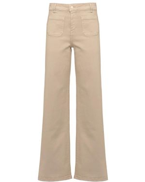 Marella Broeken ,Katoen Emme Broek - Naturel