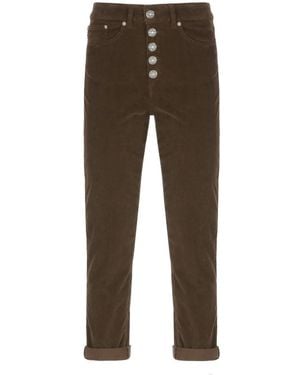Dondup Koons Loose-Fit Hosen - Braun