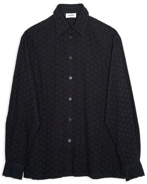 Soulland Carl Anglaise Overhemd - Blauw