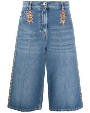 Etro Denim Shorts - Blue