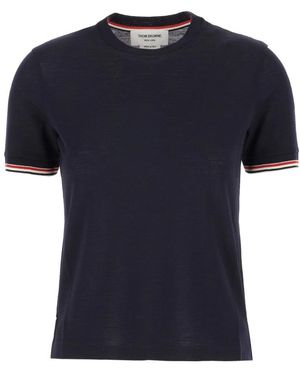 Thom Browne T-Shirts - Blau