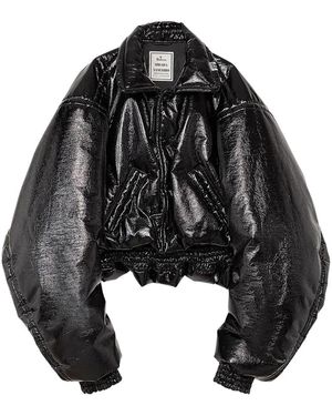 Maison Mihara Yasuhiro Emaille Pufferjas - Zwart