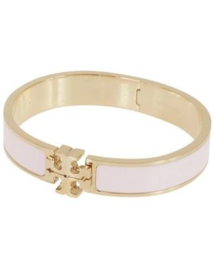Tory Burch Accessoires ,Veelkleurig ,Satijn Kira Enamel Bracelet - Metallic