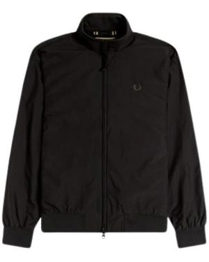 Fred Perry Zip-Throughs - Black