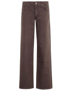 Rag & Bone Wide Jeans - Bruin