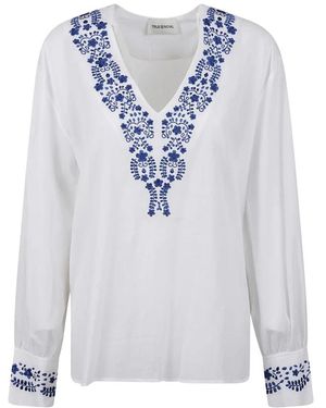 True Royal Blouses - Blauw