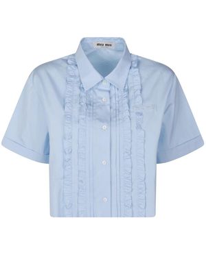 Miu Miu Shirts - Blue