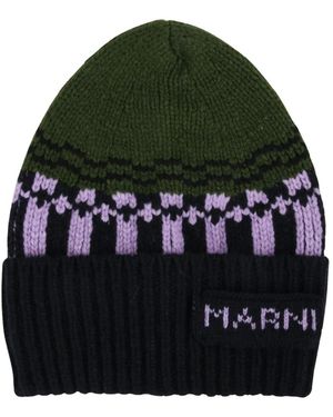 Marni Beanies - Vert