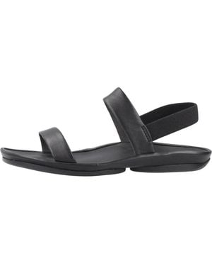 Camper Flat Sandals - Nero