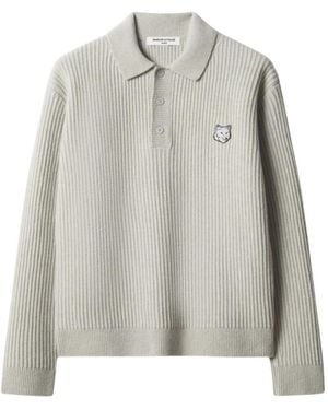 Maison Kitsuné Polo Shirts - Grigio
