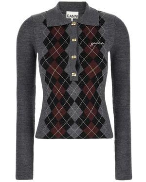 Ganni Cardigans - Black
