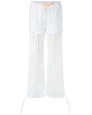 Marc Cain Washington Wide Fit Broek - Wit