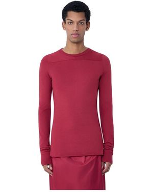 Moncler Long Sleeve Tops - Rosso