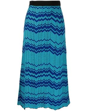 Wales Bonner Midi Skirts - Blue