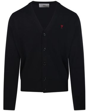 Ami Paris Cardigans - Blue
