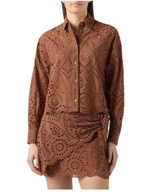 MC2 Saint Barth Shirts - Brown