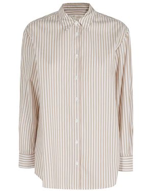 MC2 Saint Barth Overhemden ,Katoen Brigitte Shirt - Wit