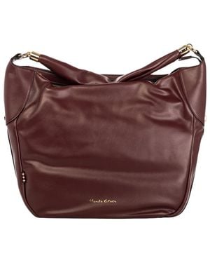 Manila Grace Elegante Und Vielseitige Damenhandtasche - Rot