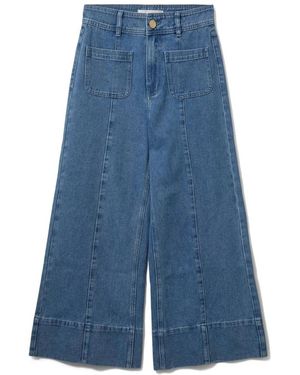 Sofie Schnoor Wide Jeans - Azul
