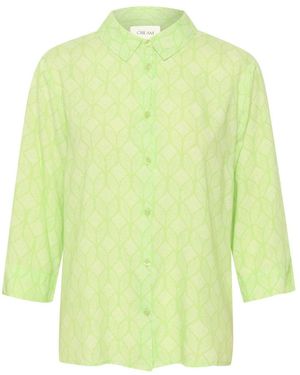 Cream Overhemden ,Groen ,Shirts
