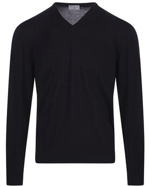 Fedeli Raffinato Pullover - Blau