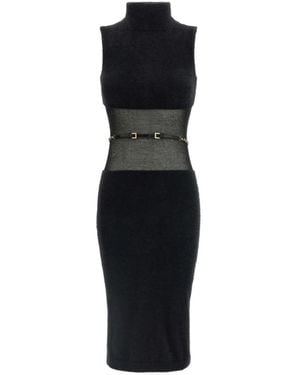 Elisabetta Franchi Midi Dresses - Negro