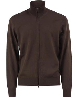 BOSS H-Balonso-L Cardigan - Braun