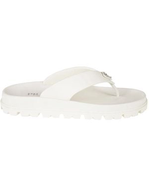Prada Flip Flops - Blanco