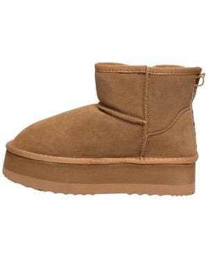 Gaelle Paris Winter Boots - Brown
