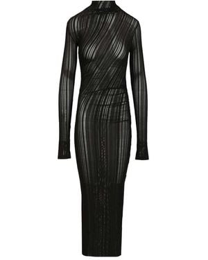 Amazuìn Olga Long Dress - Zwart