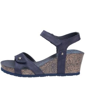Panama Jack Julia Basics Sandalen - Blauw