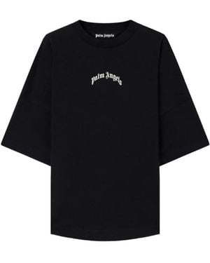 Palm Angels T-Shirts - Black
