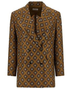 Alberto Biani Blazers - Brown