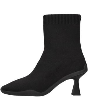 Emanuélle Vee Heeled Boots - Noir