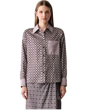 Liu Jo Twill Printed Shirt - Bruin