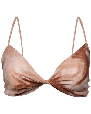 GUAJA. Sleeveless Tops - Neutro
