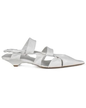 Bottega Veneta Point Sandal - Weiß