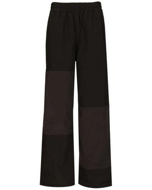Arte' Wide Trousers - Black