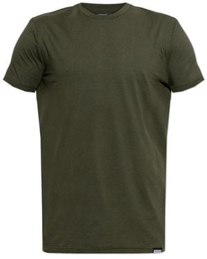 DSquared² T-Shirt Uit De Underwear Collectie - Groen